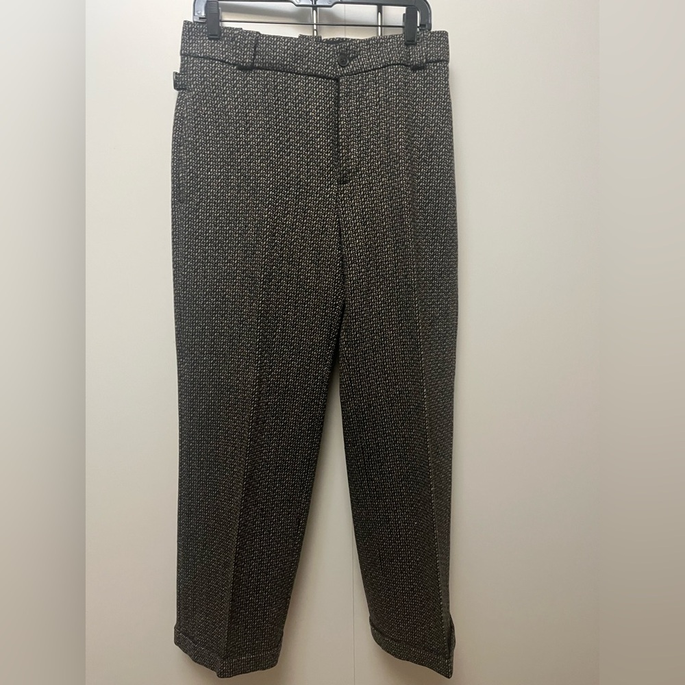 Banana Republic Wylder Textured Tweed Black and Cream Jacket NWT Sz 6 - Picture 7 of 7